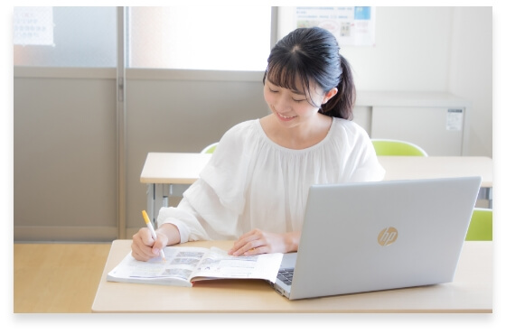 ➁学科教習は便利なオンライン！